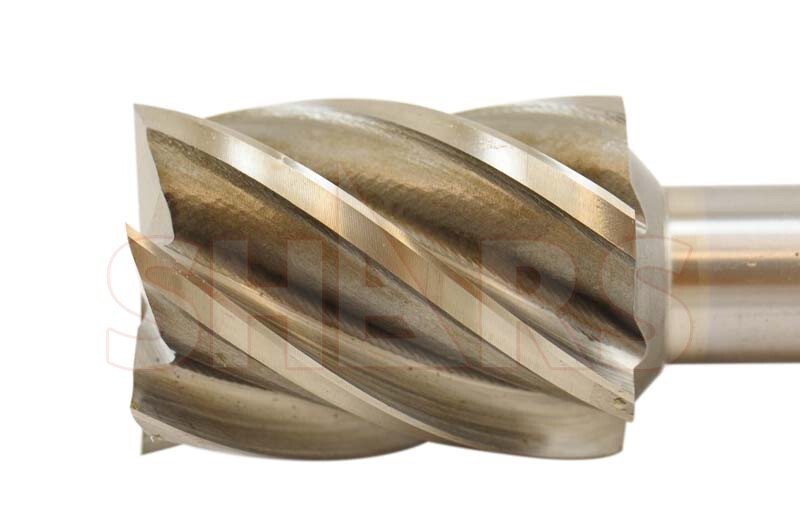 SHARS 1-1/4" X 3/4" HSS 6 FLUTE SINGLE END MILL NEW ^}