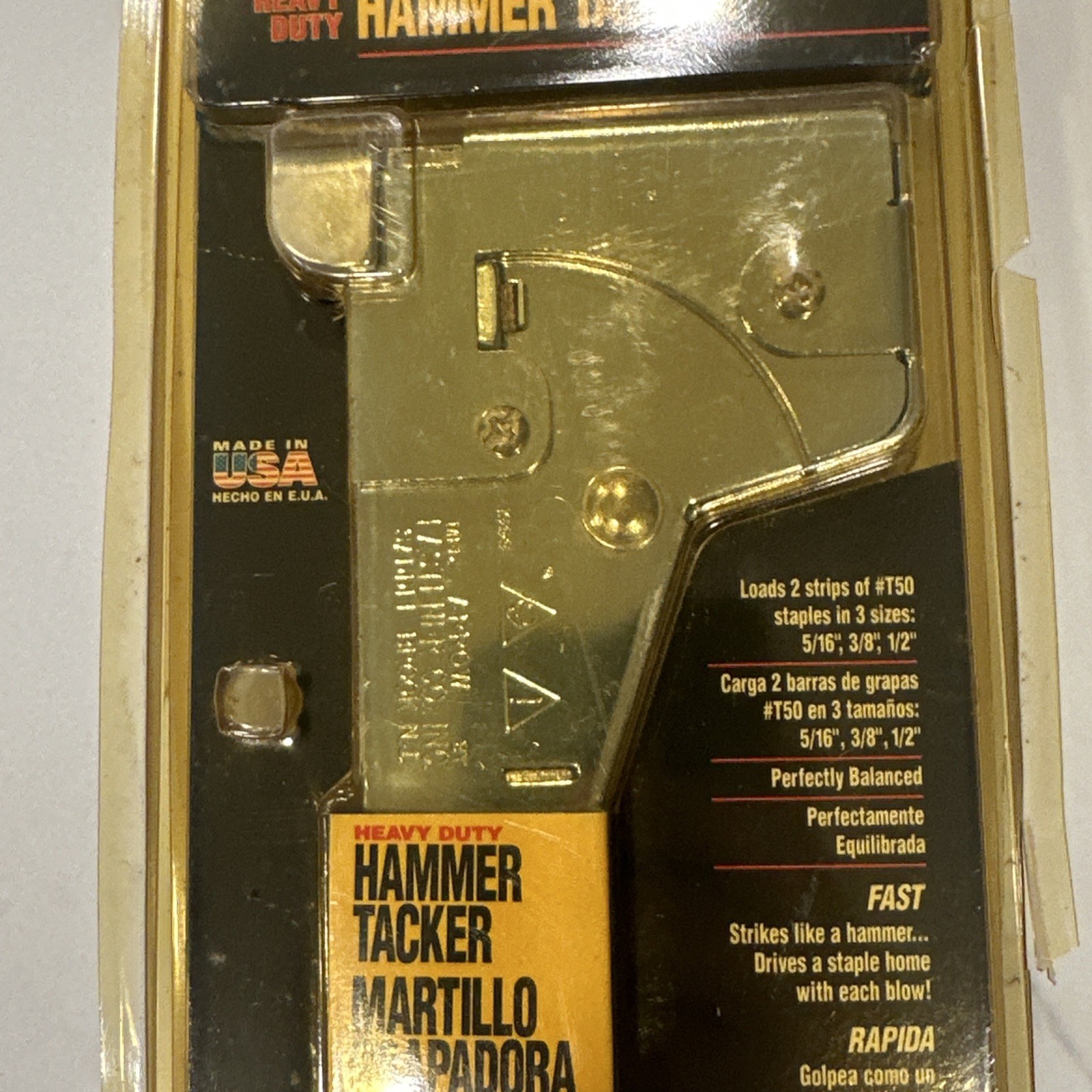 Arrow Fastener HT-50A/HT50P Heavy Duty Hammer Tacker Made In USA New