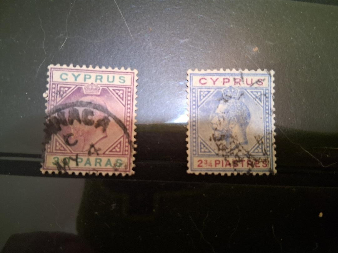 CYPRUS #39,81 USED (LOT 28)