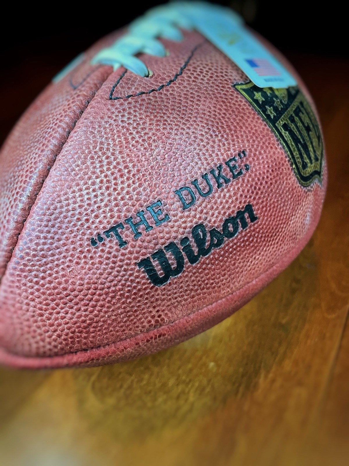 ANDRE REED Signed Wilson “The Duke” Official NFL Football Inscription Bills JSA