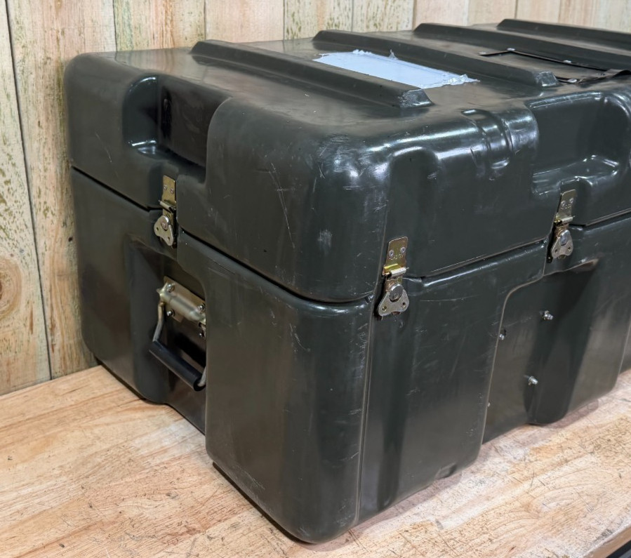 Pelican Hardigg Case 37x21x17 Green Waterproof Storage Footlocker