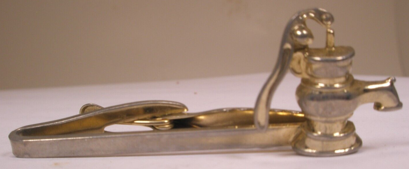 Antique Well Water Hand Pump Vintage HICKOK Tie Bar Clip