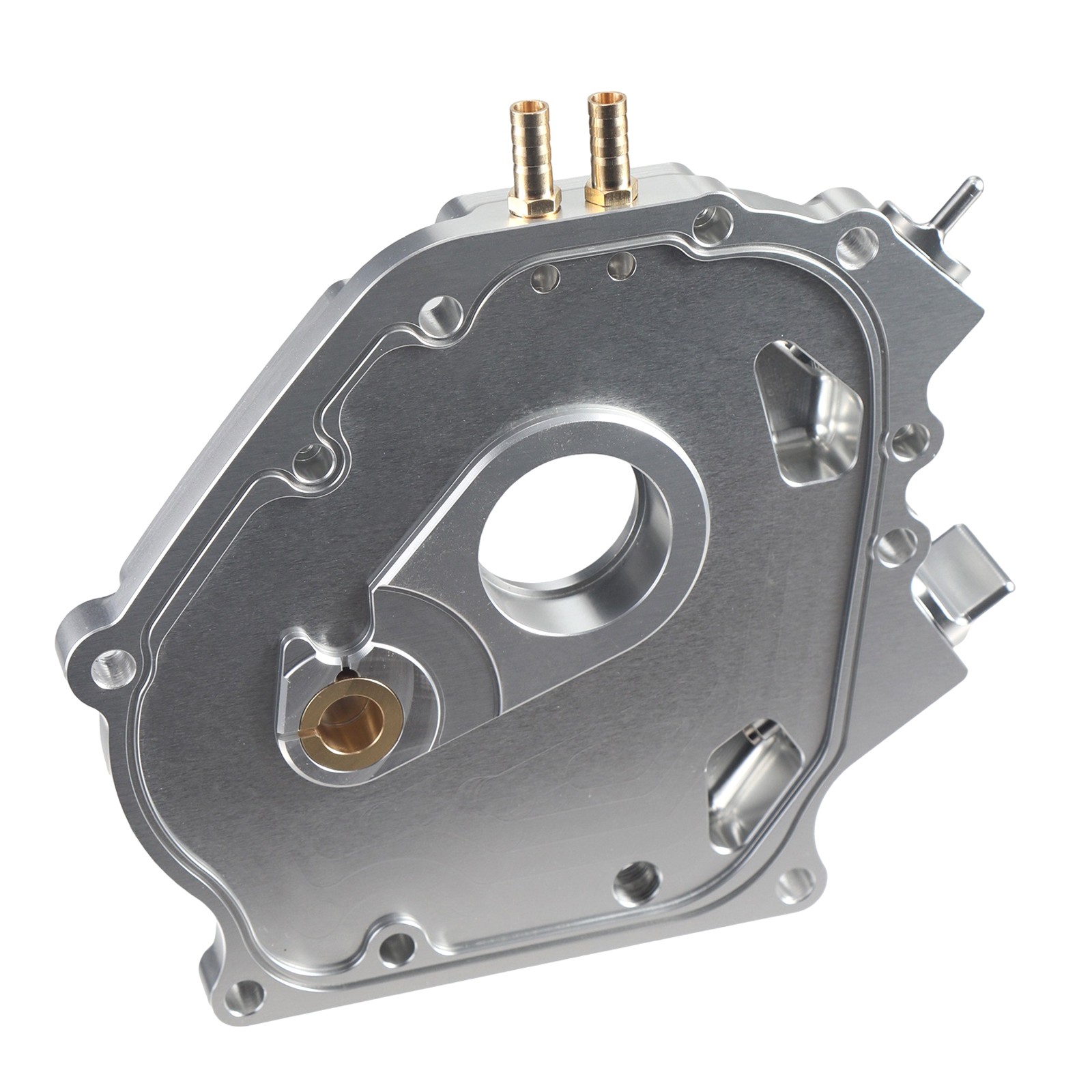 Dual Bearing Billet Side cover For GX200 Predator Hemi, Ghost, Tillotson 212 224