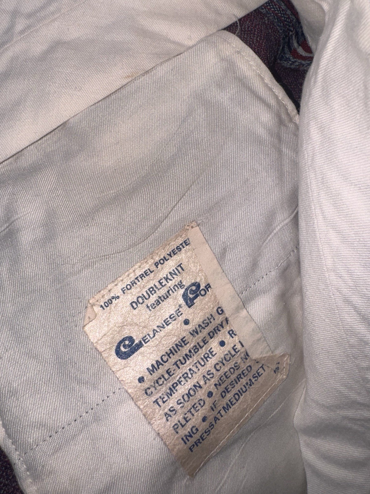 Vintage Esquire Sportswear Pants Mens Leisure Hippy Disco 60s 70s Sz 28x29 USA