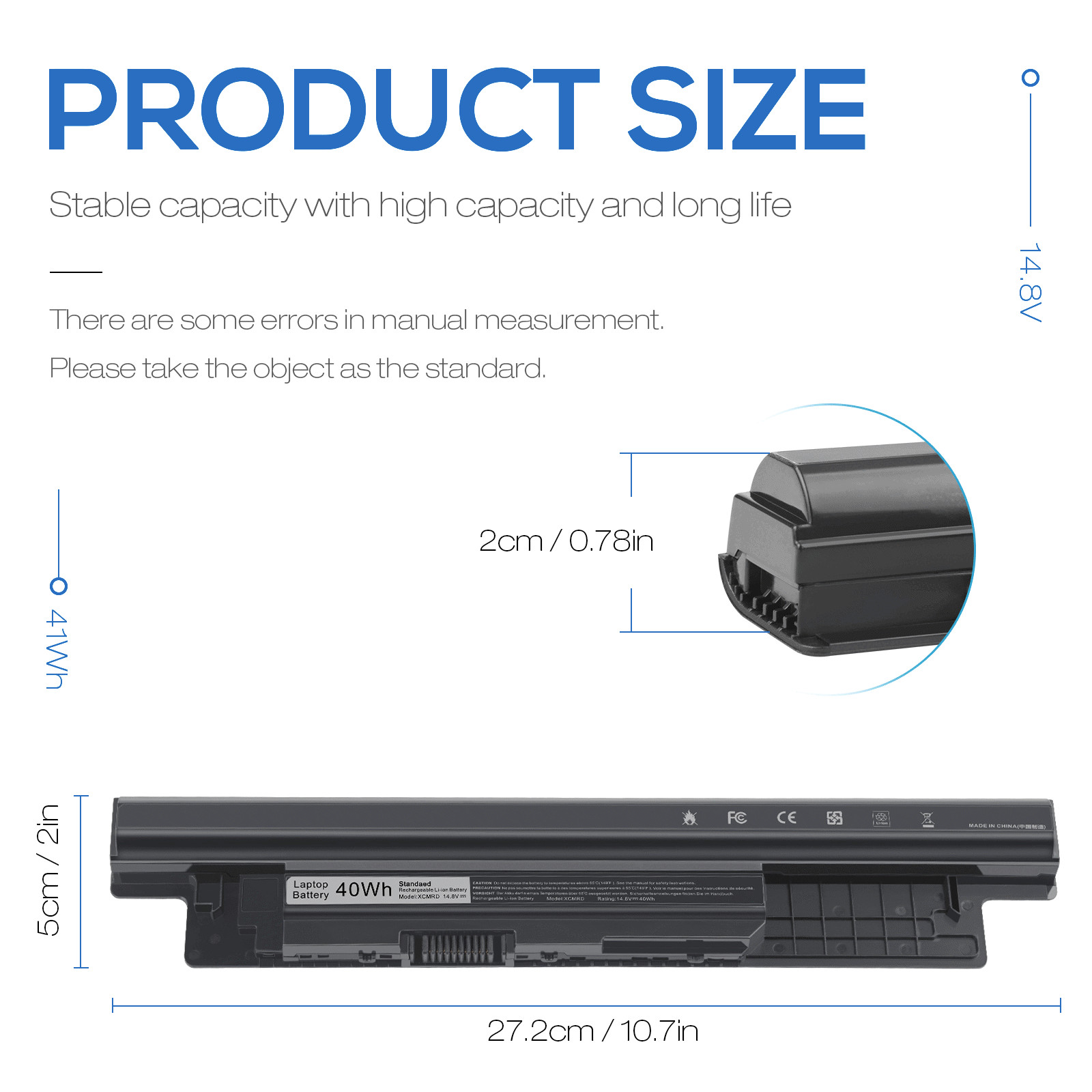 Lot Battery for Dell Inspiron 15 3000 15-3542 15-3543 15-3541 15-3531 15-3537 US