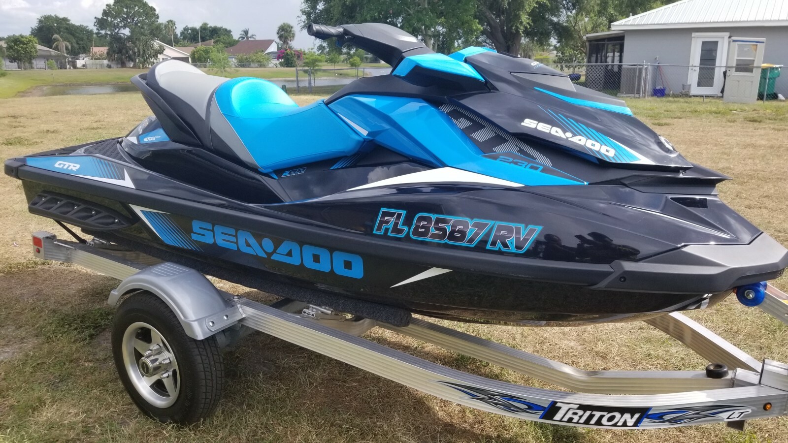 JET SKI Custom Registration Numbers Decals Stickers