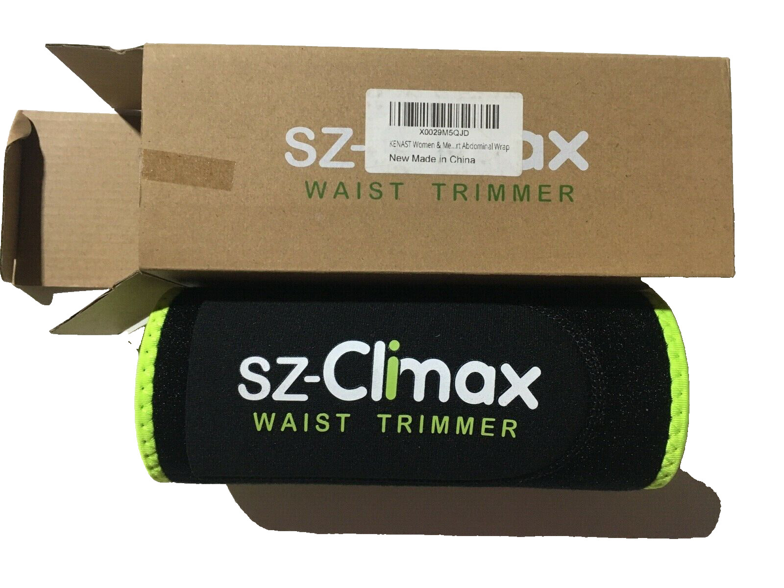 Waist Trimmer Belt Sweat Band Wrap Ab Stomach Weight Loss Fat Burner Slimming