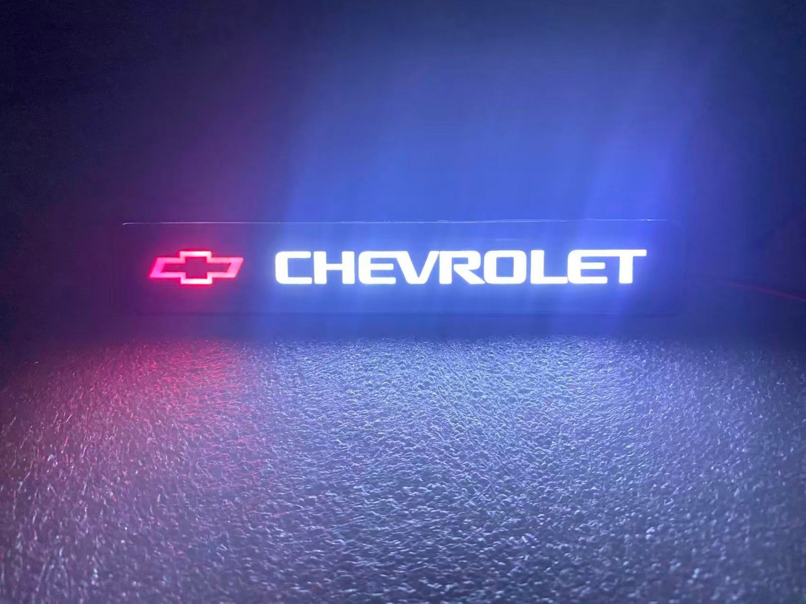 Chevrolet Chevy Logo LED Light Car Front Grille Name Badge Illuminated Emblem