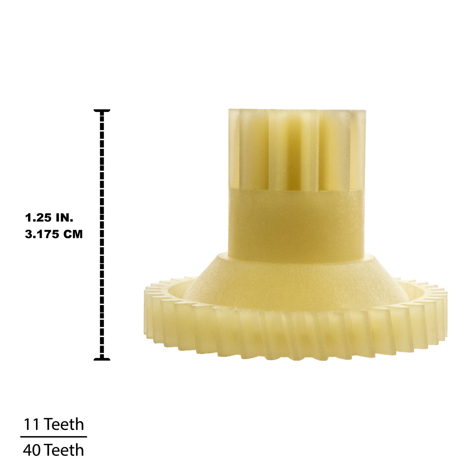 Univen Motor Gear Compatible with Waring Food Slicer Models FS150 FS155 26599 2