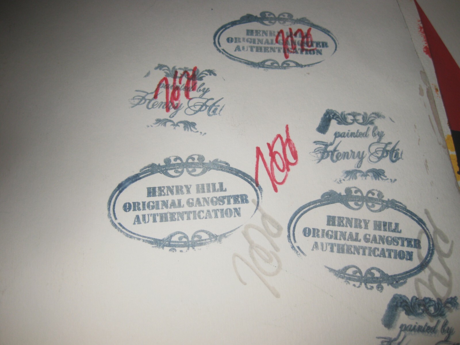 HENRY HILL GOODFELLA MOB ART OUT BILLY BATTS HERES A LEG HERES A A WING