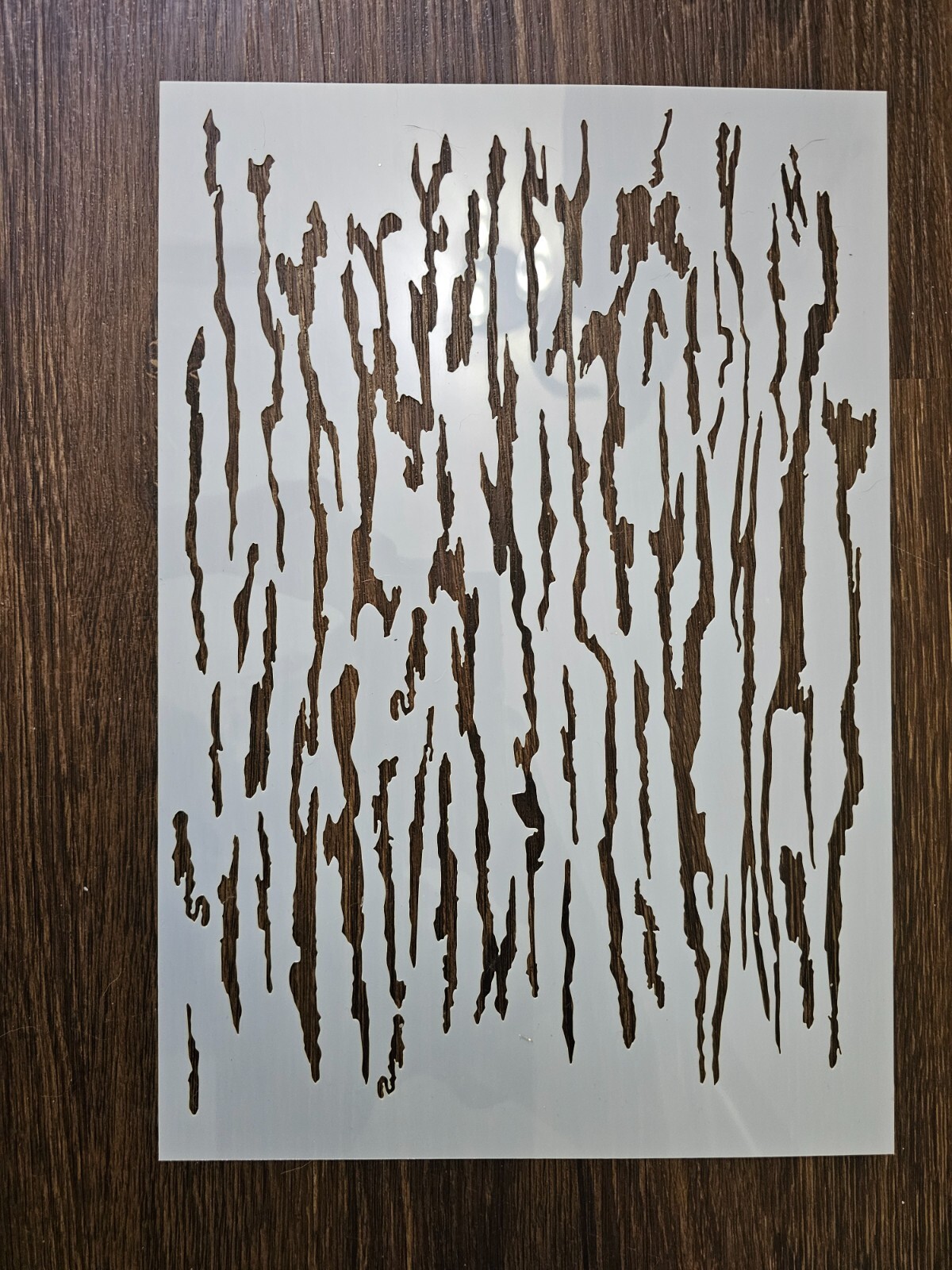Reusable Bottomlands Camo 10 Mil Mylar Stencil Crafting, DIY, Duracoat, Cerakote