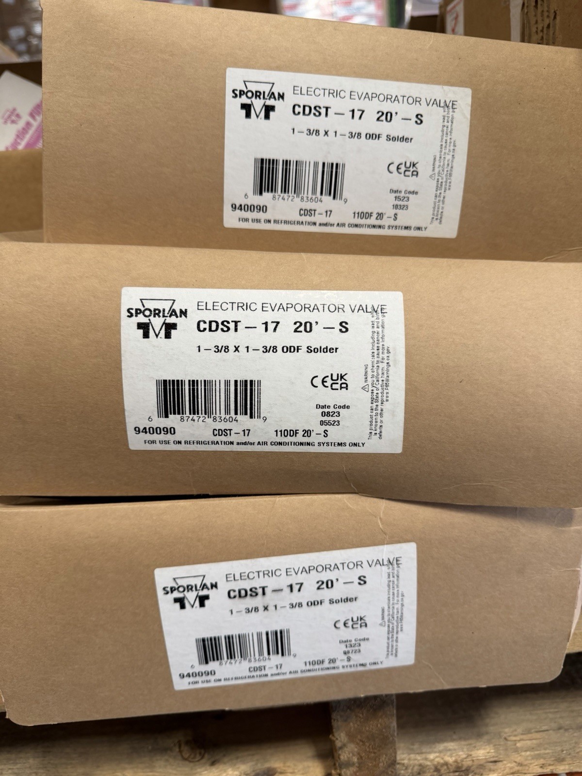 SPOR CDST-17-20-S 1-3/8ODF