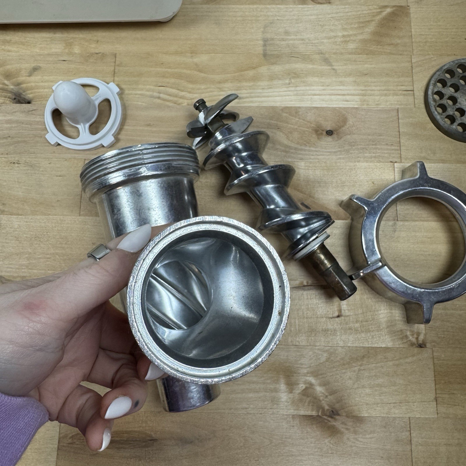 Used Alfa MC5 22 Inch Electric Meat Grinder 220 Lbs