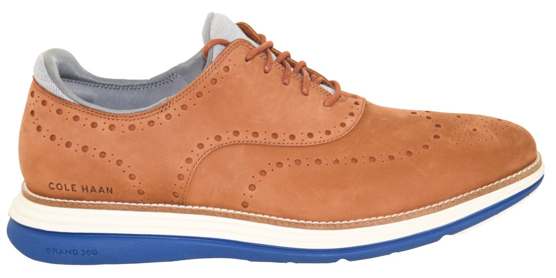 Cole Haan Men's ØriginalGrand Ultra Wingtip Oxford British Tan Style C32068