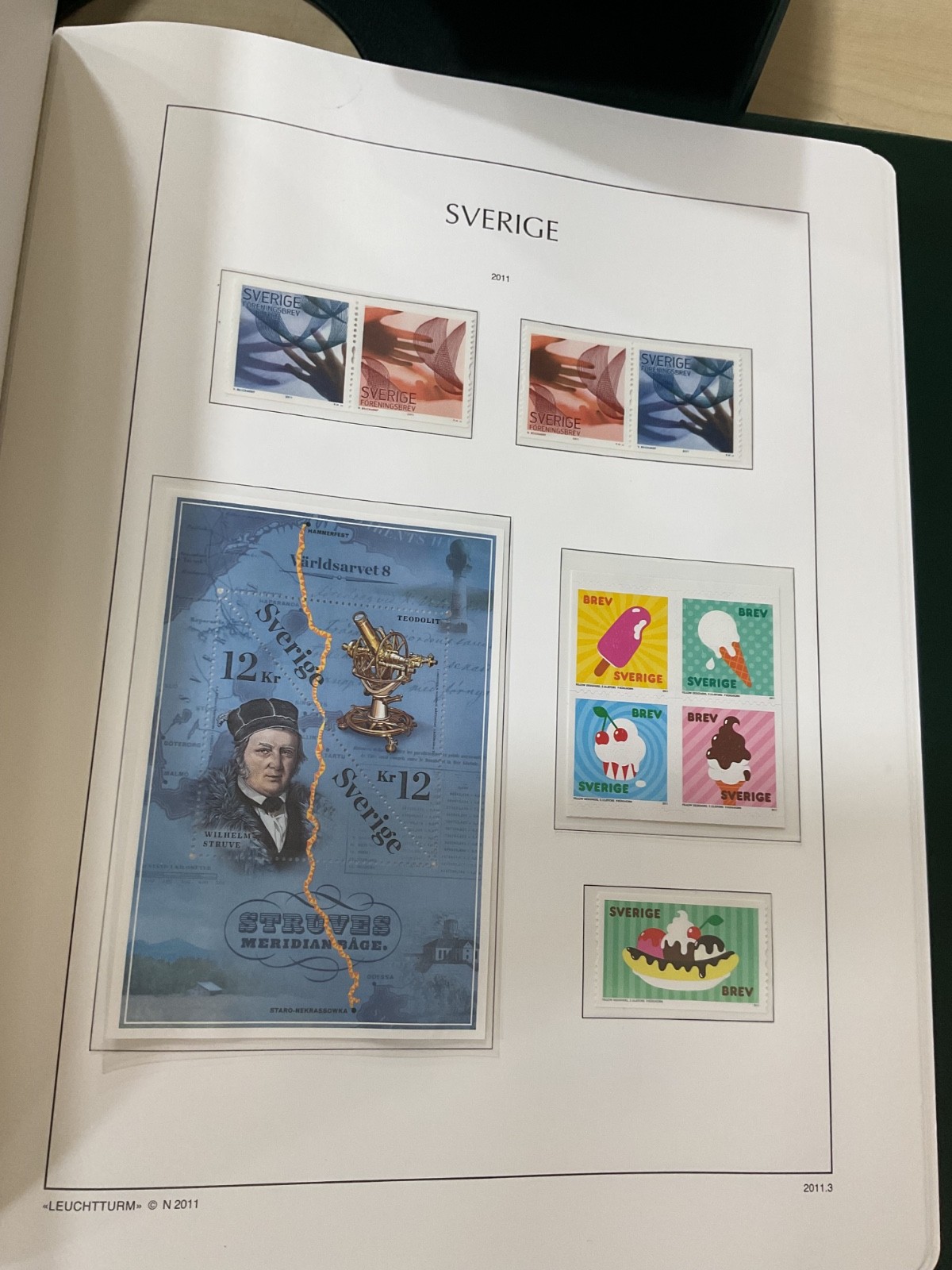 Sweden stamps. MNH. 2009 - 2011. Kabe album. G/200*