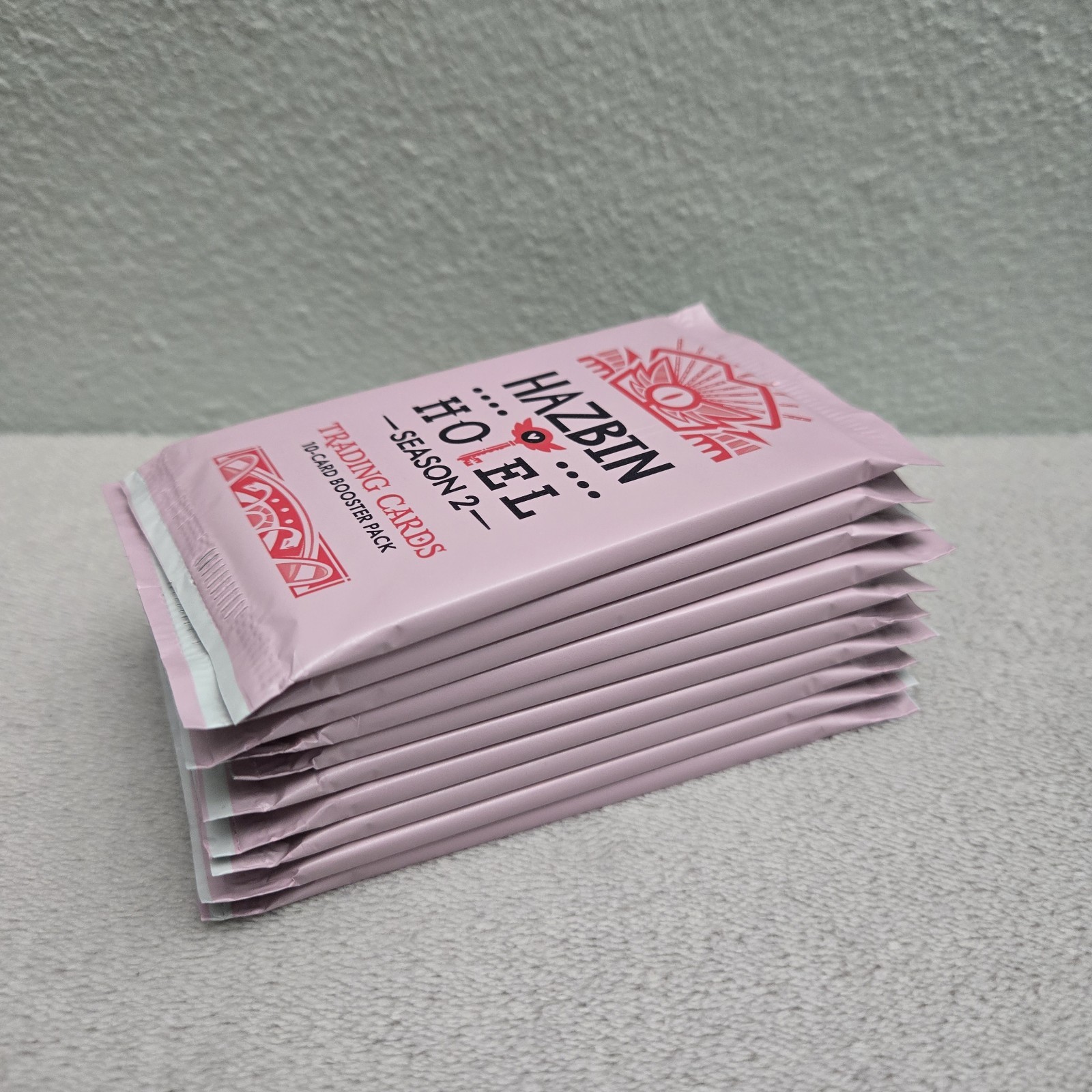 LOT 10x Hazbin Hotel Season 2 Trading Cards 2nd Edition Booster Packs