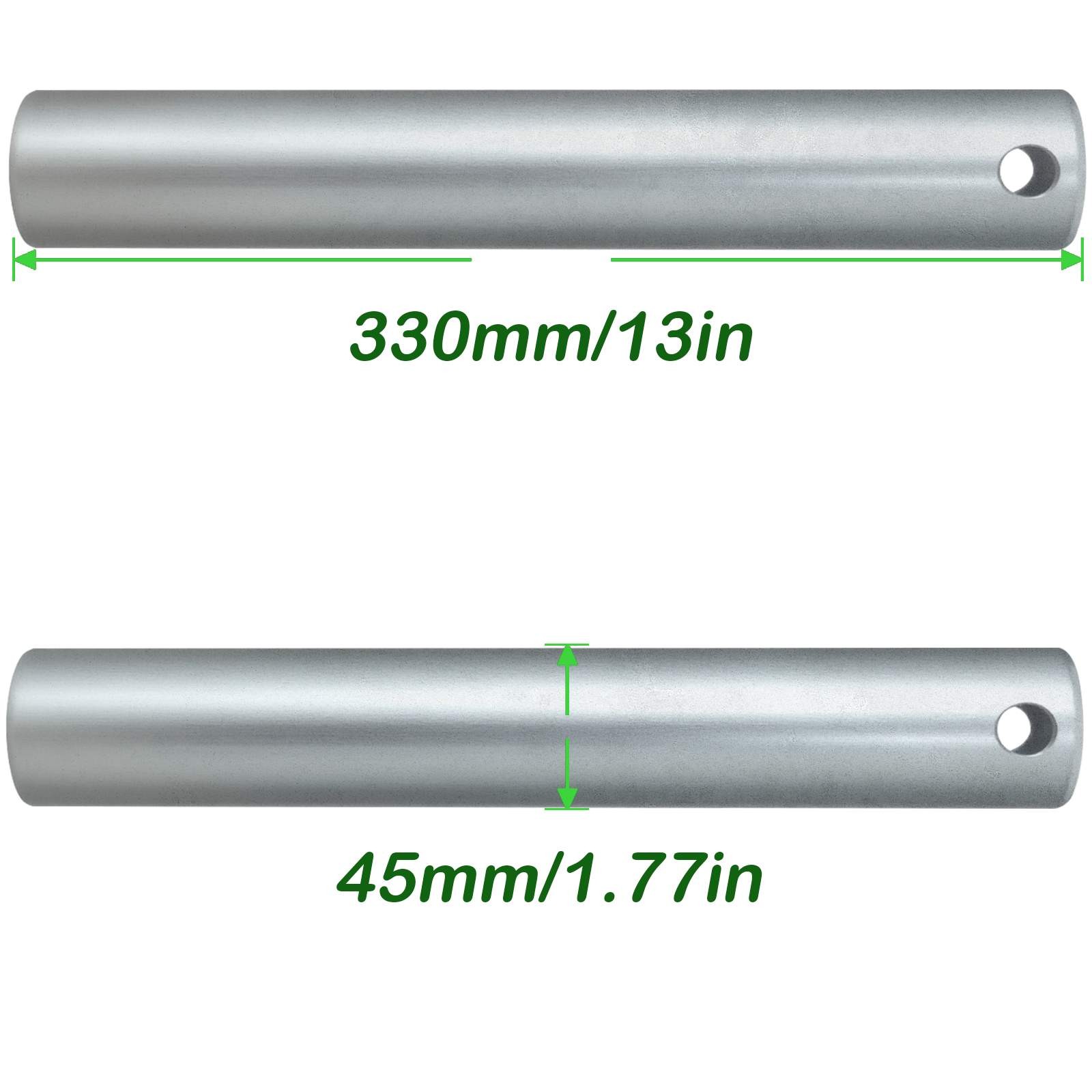 Excavator Bucket Pin 45mm x 13"(2PCS)