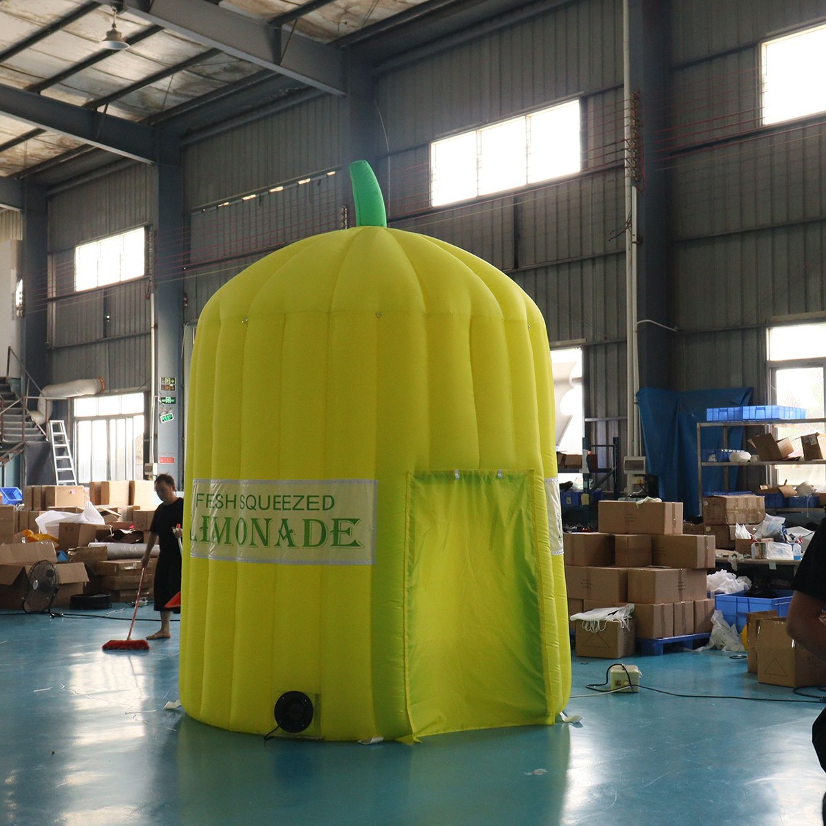 Inflatable Lemonade Concession Stand Booth for Outdoor Event Party Decoration
