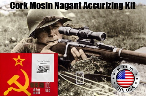 Accurizing Master Cork Kit For Mosin Nagant M38 M44 91/30 And Sniper 54r
