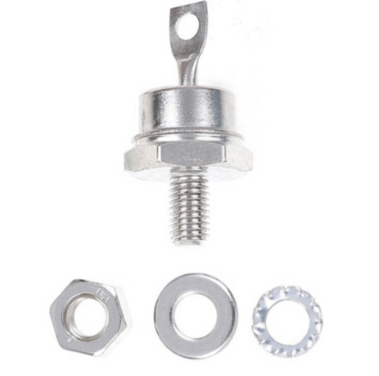 80 Amp 600 Volt Stud Blocking Diode Positive Cathode Case Stud Mount Diode