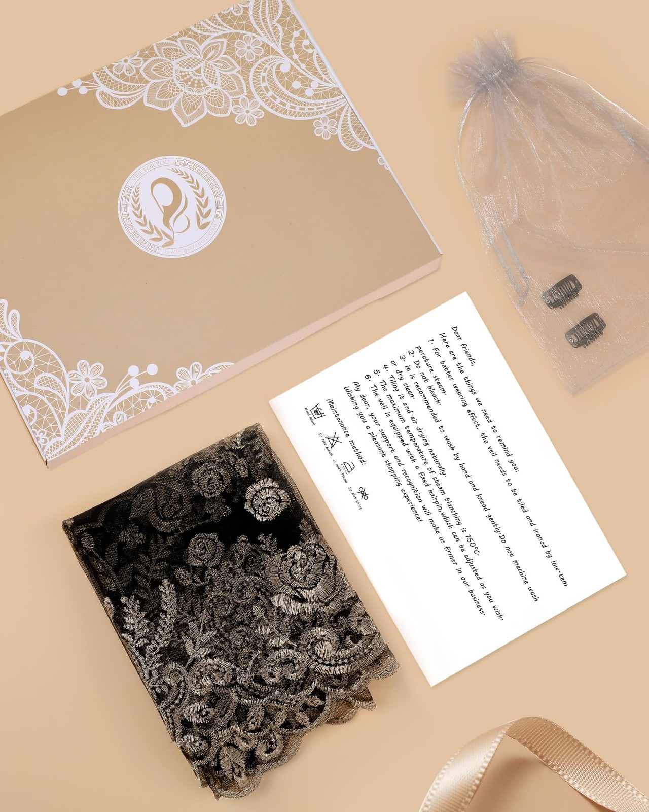 Mantilla Veils for Church Catholic, Triangle Black Gold Sacred Heart of Mary ...