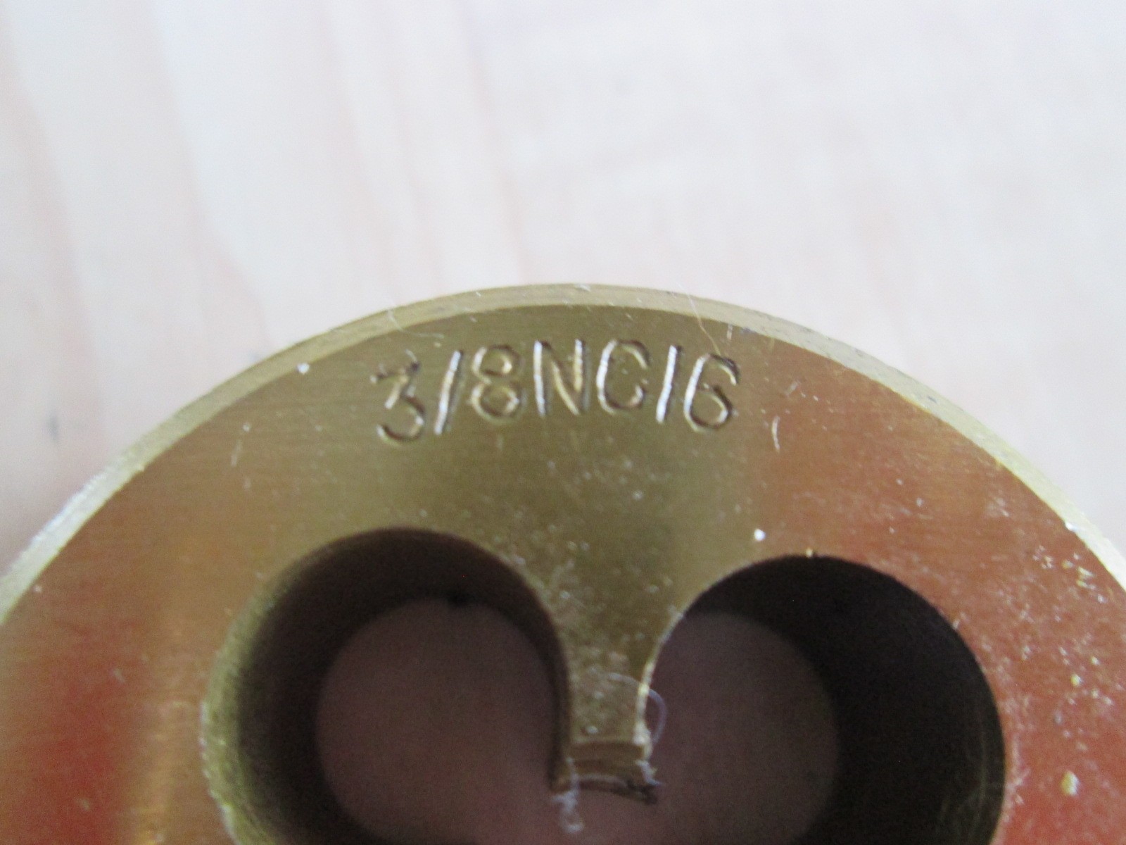 NEW 3/8" 3/8"-16 3/8"-NC16 SAE Die Titanium Nitride Coated HSS Steel #T16GC