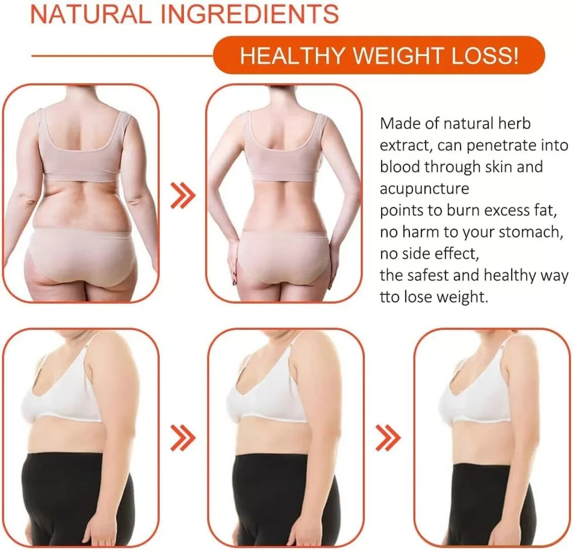 1/60/90 Pcs Slim Patch - Weight Loss, Diet, Detox, Burn Fat - Buy 2, Get 2 FREE!