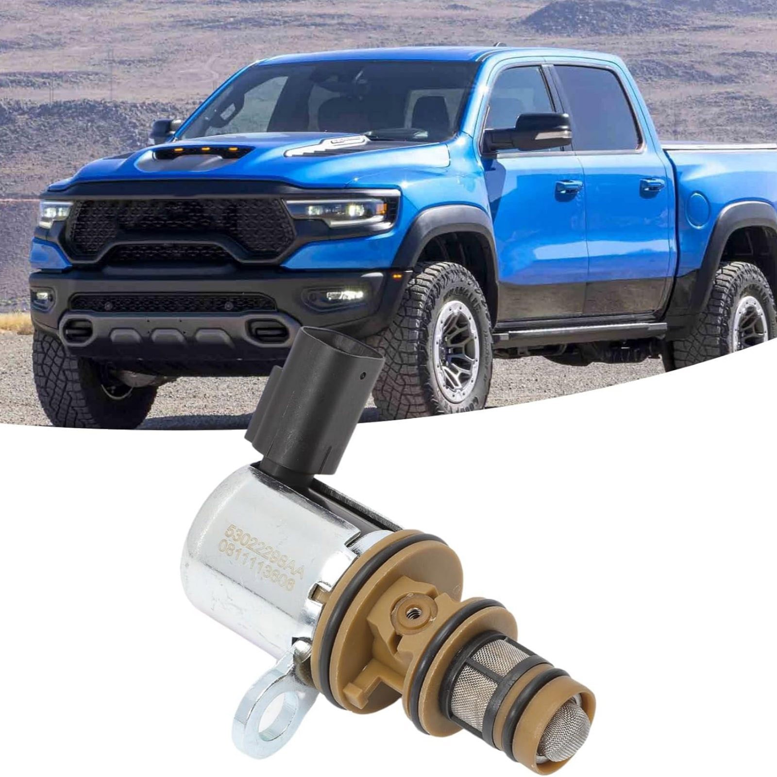 4PCS Aluminum Body 53022298AA Engine Multiple Displacement Solenoid For Chrysler