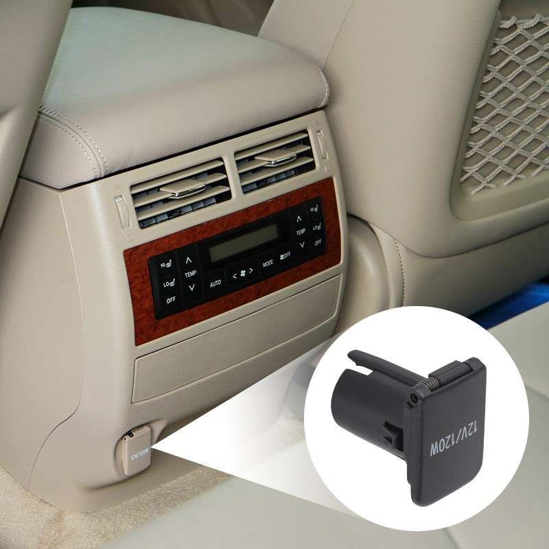 Cigarette Lighter AC Power Outlet Cover Cap For Toyota Camry 4Runner Highlander