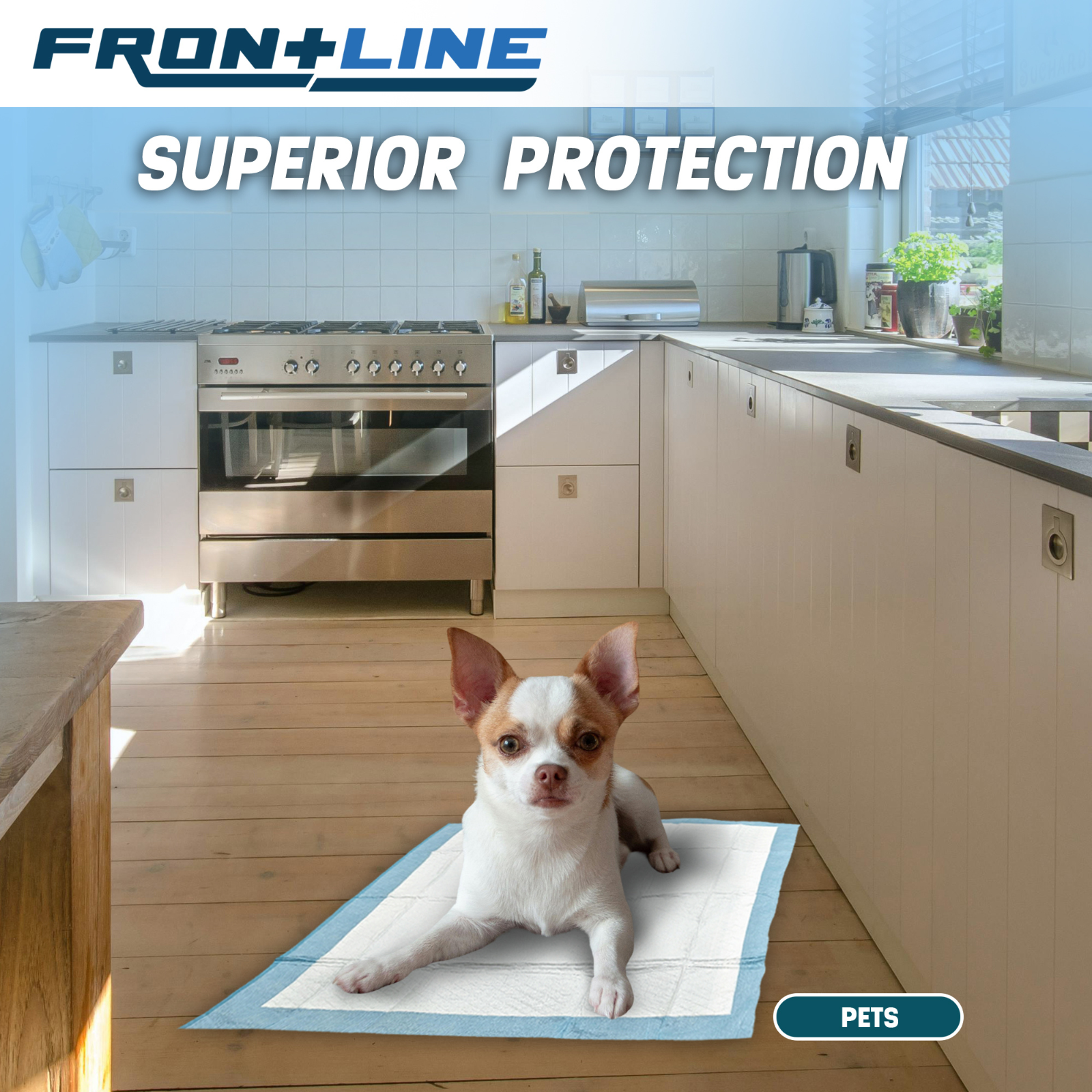 Disposable Pee Pads Ultra Absorbent 22'' X 22'' Underpad Puppy Wee Training Pads