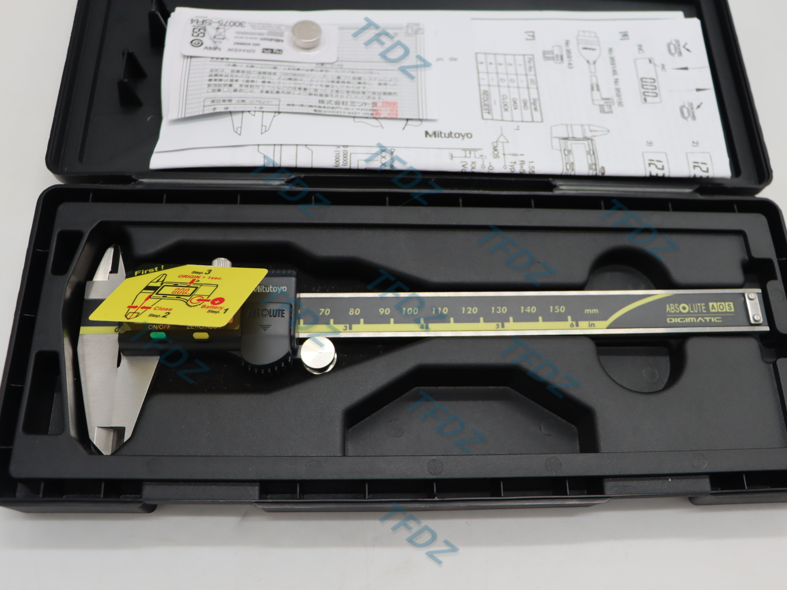 Mitutoyo Japan 150mm/0-6 500-196-30 Absolute Digital Digimatic Vernier Caliper