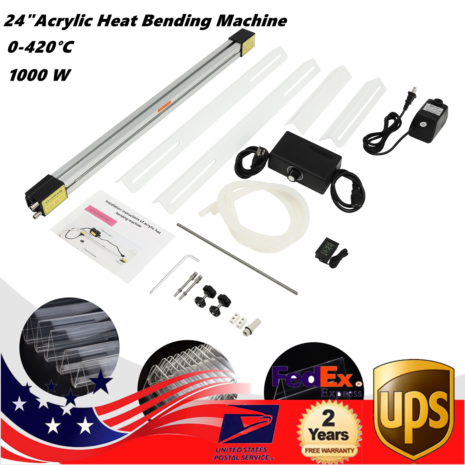 24 In Acrylic Bending Machine Acrylic Bender Plastic Plates Pvc Board Bendind