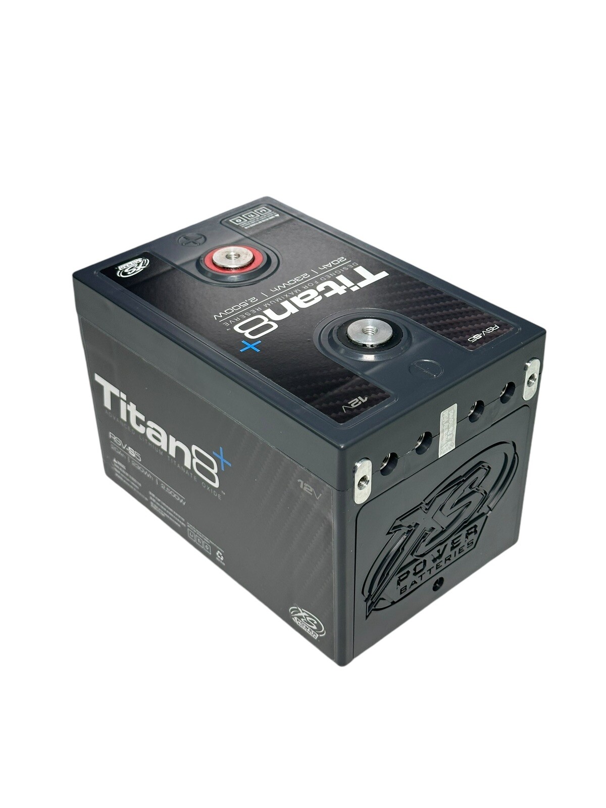 XS Power Titan 8 RSV-S5 20AH Lithium Car Audio Battery 2500W 12V 1000A
