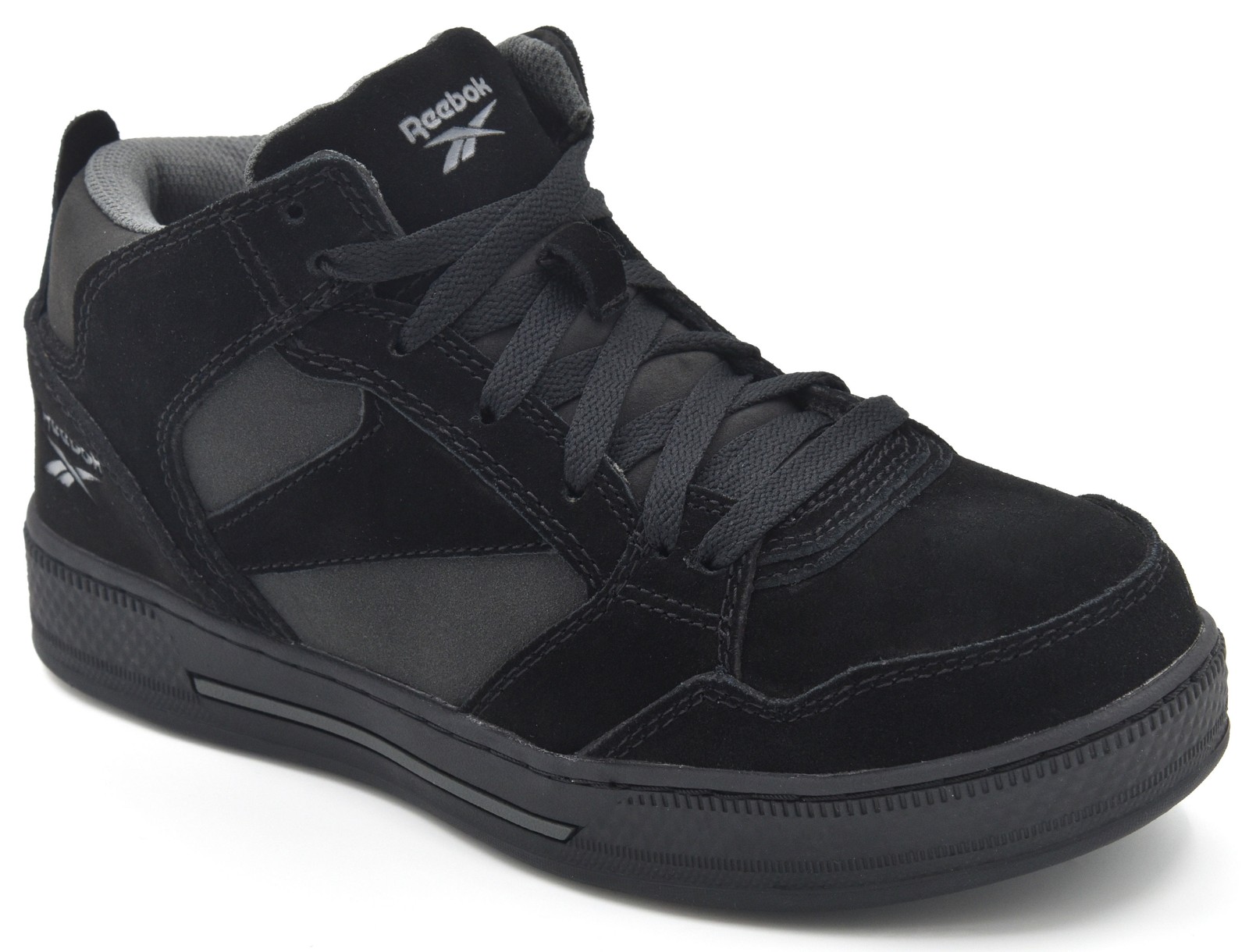 Reebok Men's Dayod High-Top Composite Toe Skateboard Work Sneakers RB1735