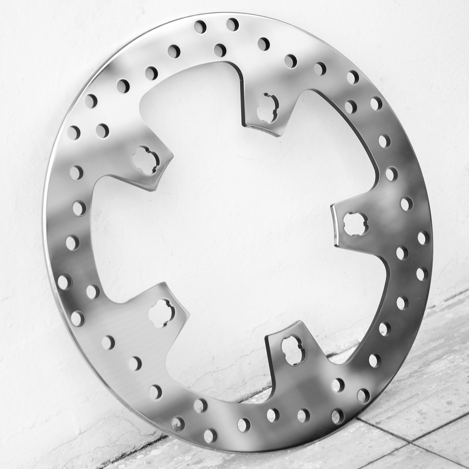 Polished Front Brake 11.5" Enforcer Rotors Bolts for Harley 2000-2007 Road Glide