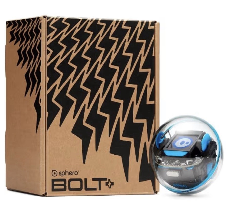 Sphero Bolt+ Coding & AI Learning Robot Animated LCD Display Waterproof. NEW!!