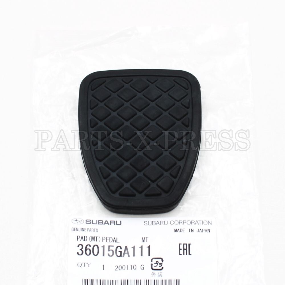 GENUINE SUBARU FORESTER IMPREZA LEGACY BRAKE & CLUTCH PEDAL PAD COVER 36015GA111