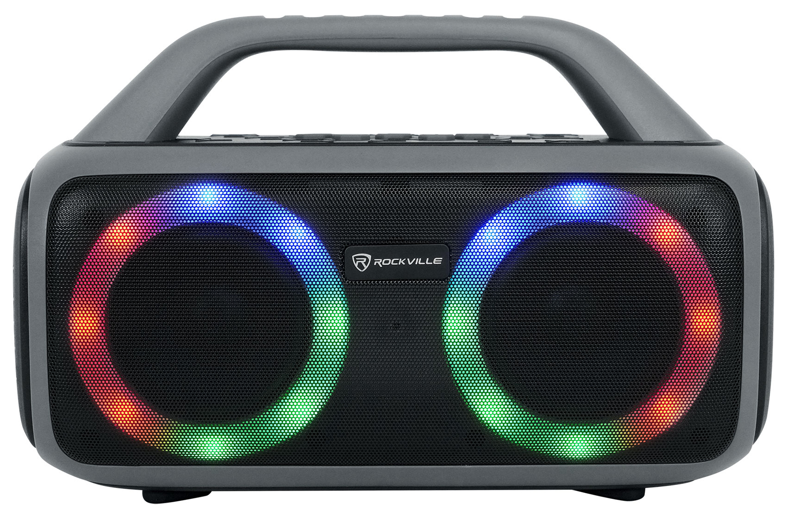 Rockville RPB50 Large and Loud Portable Bluetooth Speaker with LED+Long Battery