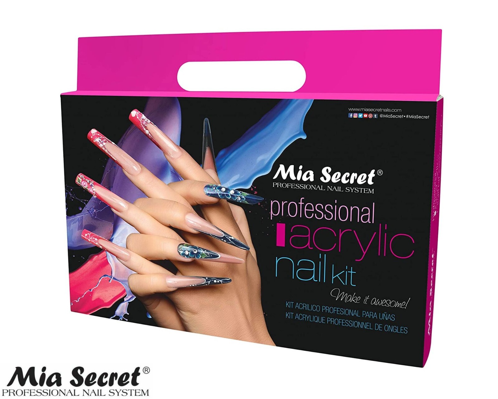 Mia Secret Professional Nail System Professional Acrylic Nail Kit