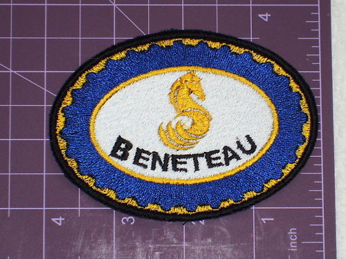 Beneteau Sailboat Embroidered  Patch
