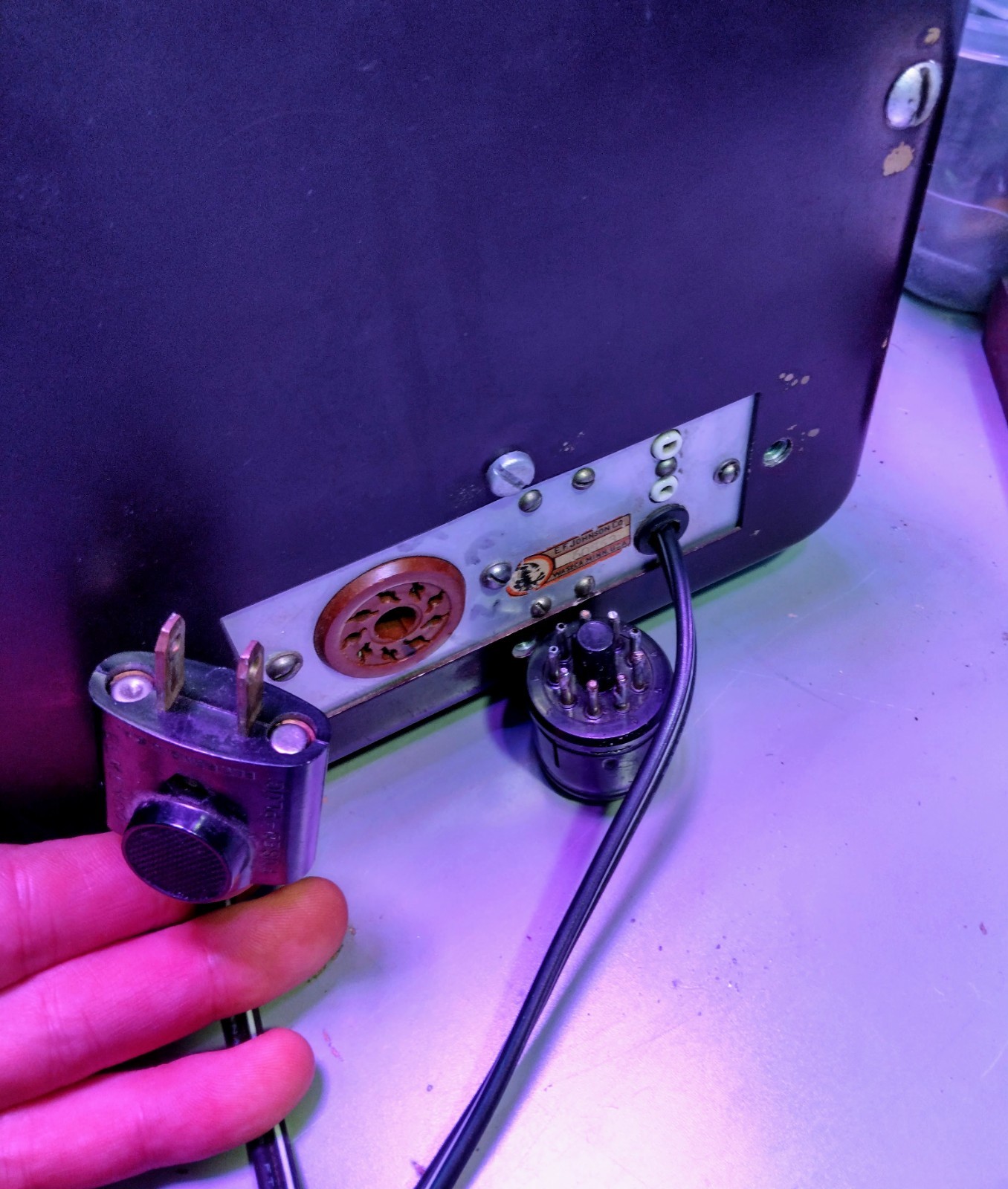 JOHNSON VIKING RANGER TRANSMITTER - FULLY FUNCTIONAL - SN:60853