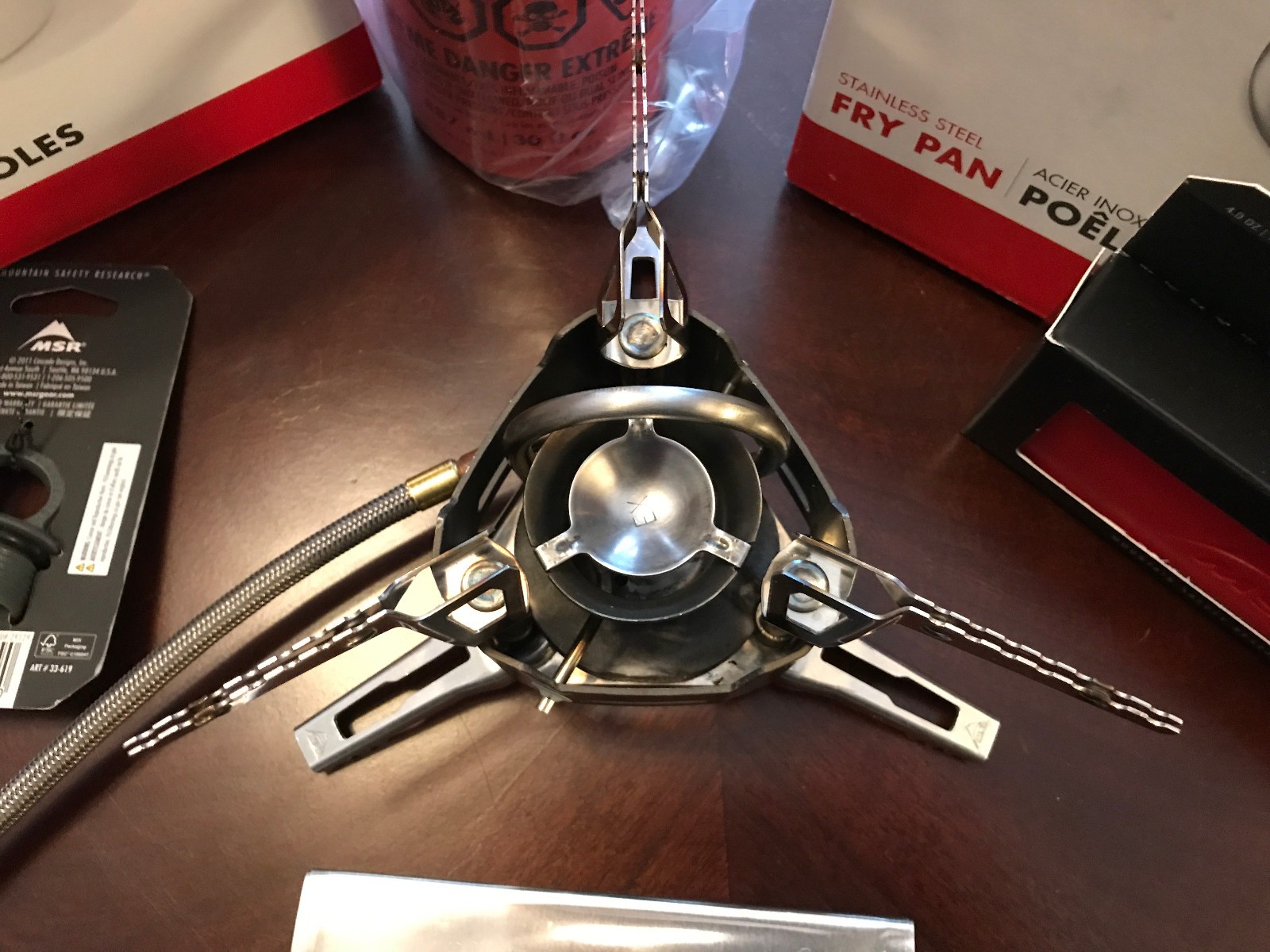 MSR XGK EX Expedition Stove with Many Accessories