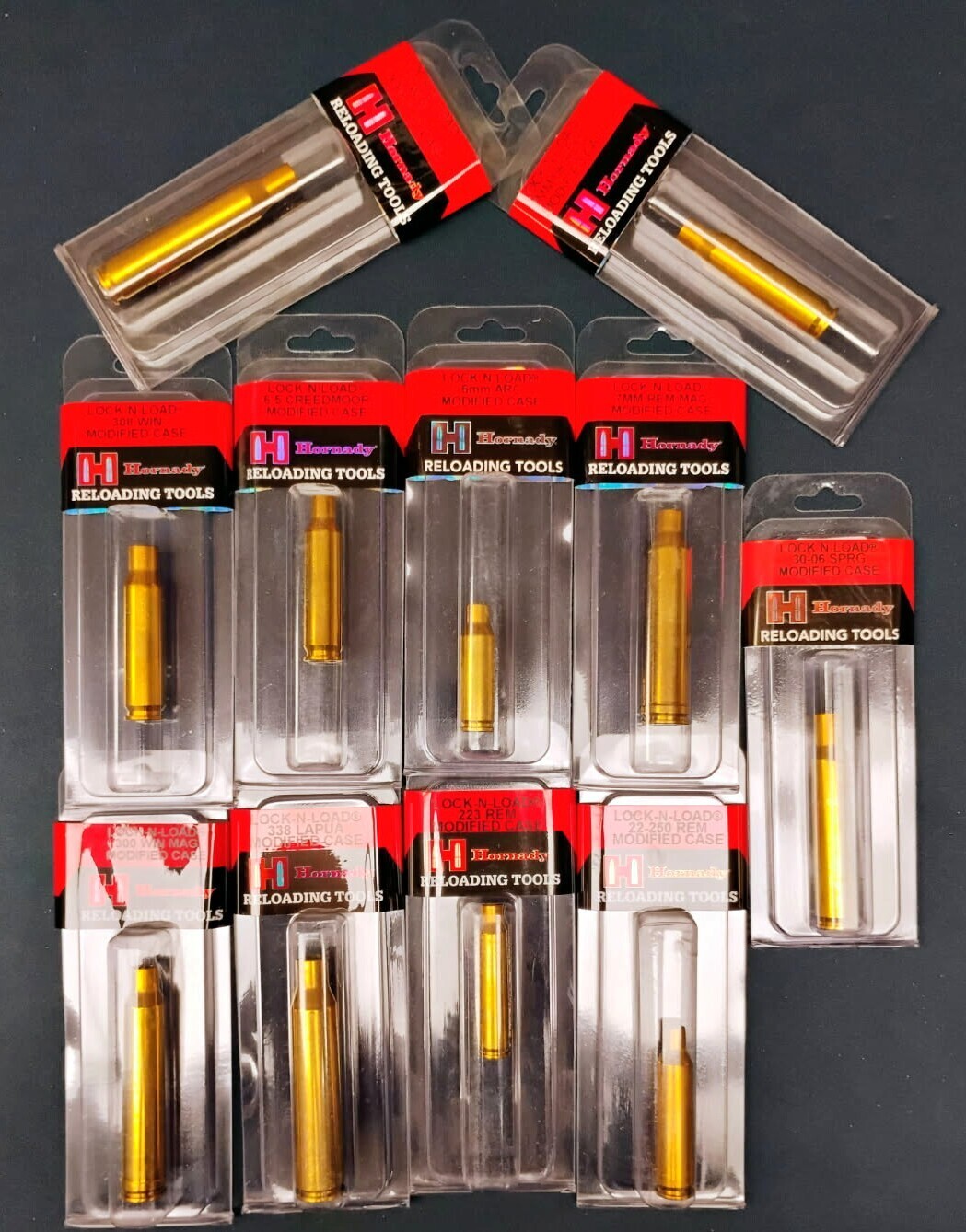 Hornady Lock-N-Load Overall Length Gauge Modified Cases Choose Size SAME DAYSHIP