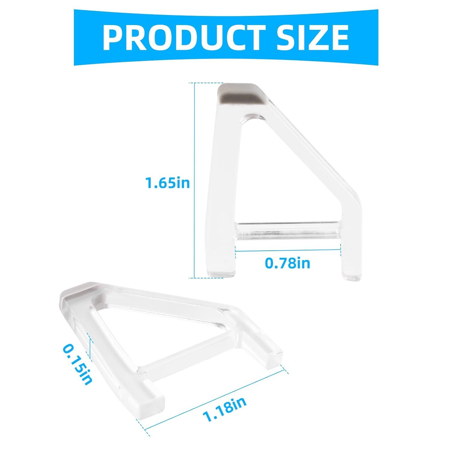 2pcs PlayStation 5 Slim Horizontal Feet Placement Bracket Holder for PS5 Console