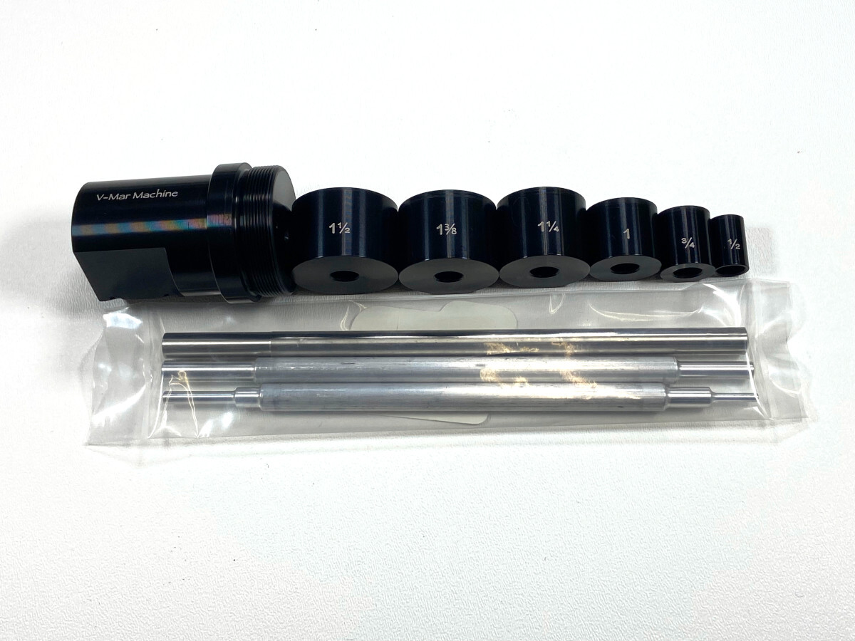 Unique 3J Collet Stop w/11 different size stop pins - Quick and easy adjustment