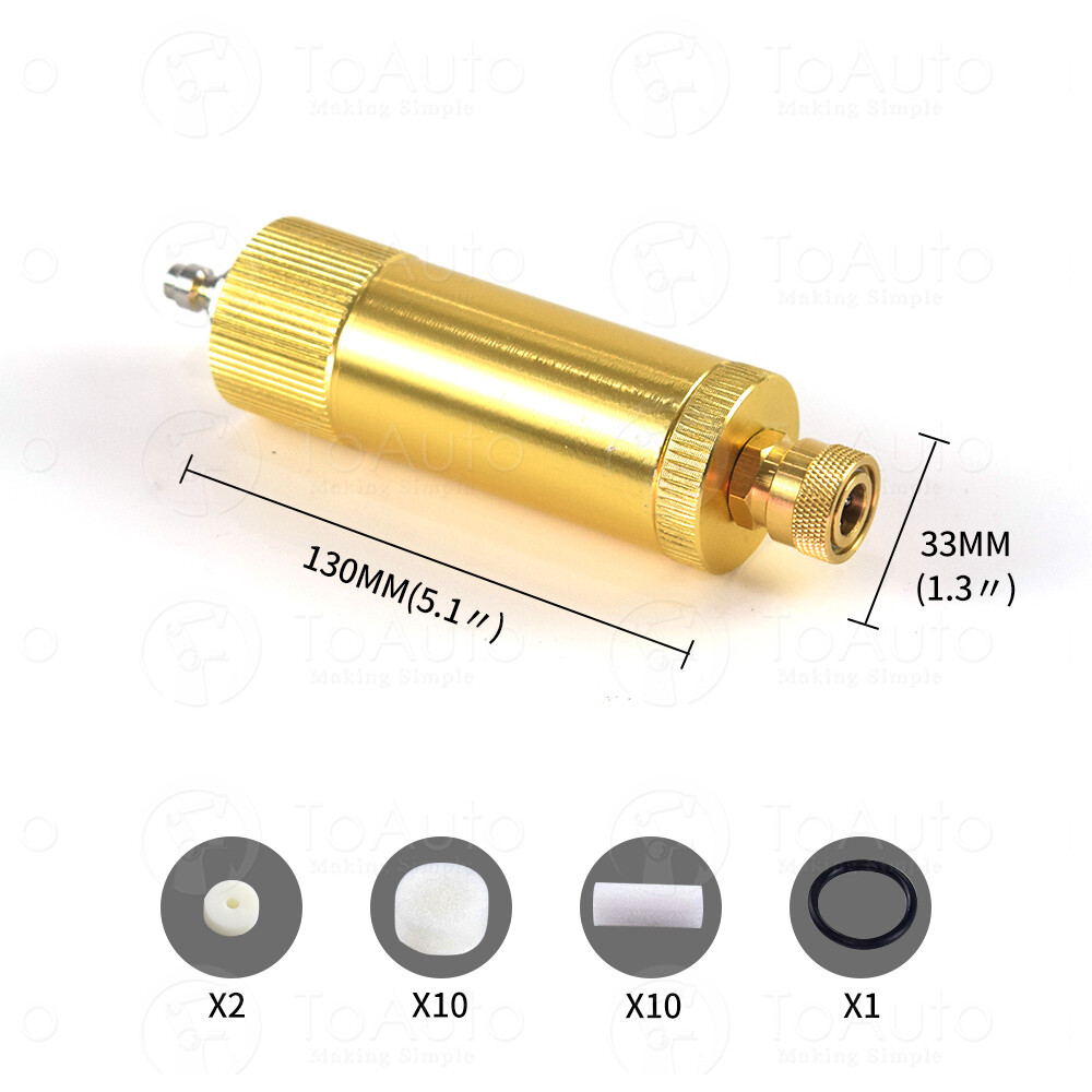 Air Filter Oil-water Separator for High Pressure PCP Air Hand Pump Compressor US