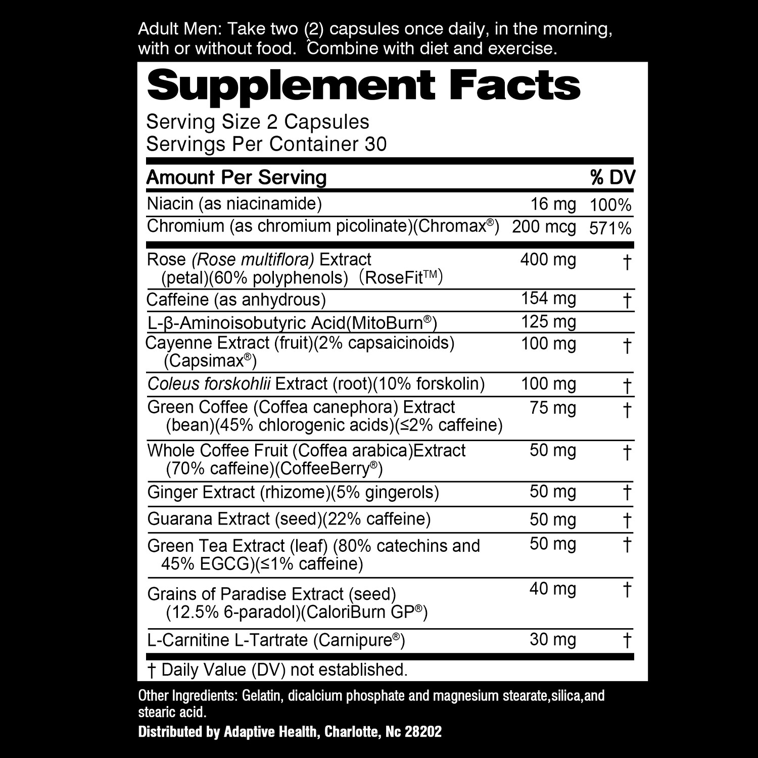 NUGENIX THERMO-X - Metabolic Accelerator, Men's Thermo Fat Burner, Weight Loss