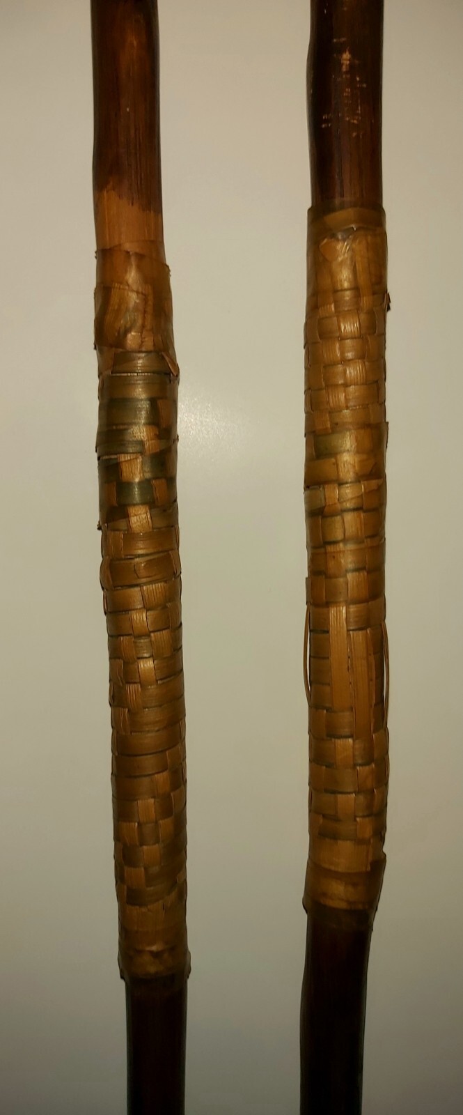 Northwest Coast; Coast Salish, fishing spears/harpoons (19th century).