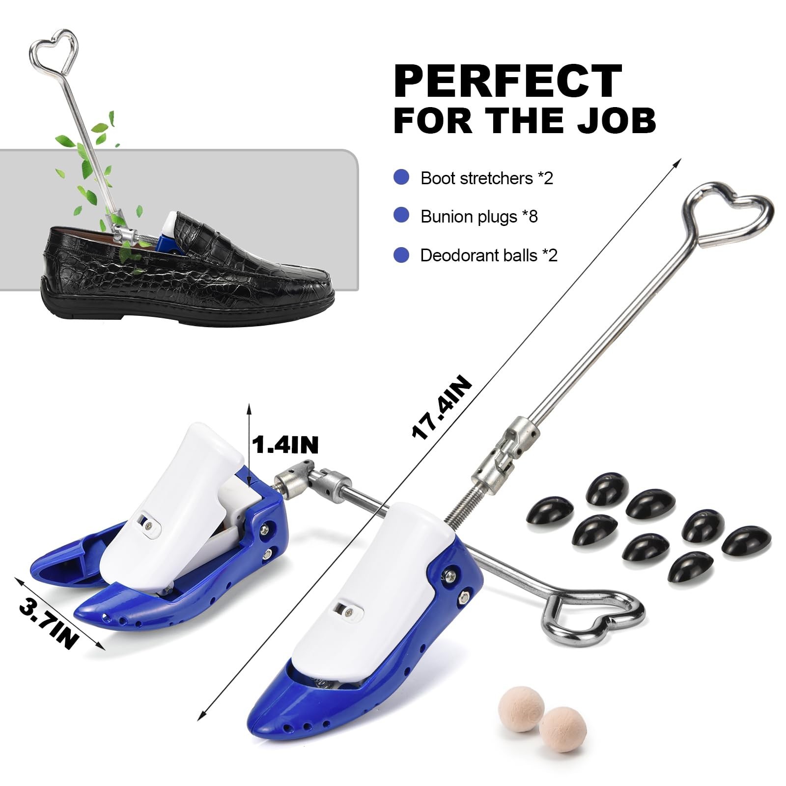 Boot Stretchers for Cowboy Boots Thick Wide Feet, Adjustable Men Women Shoe H...