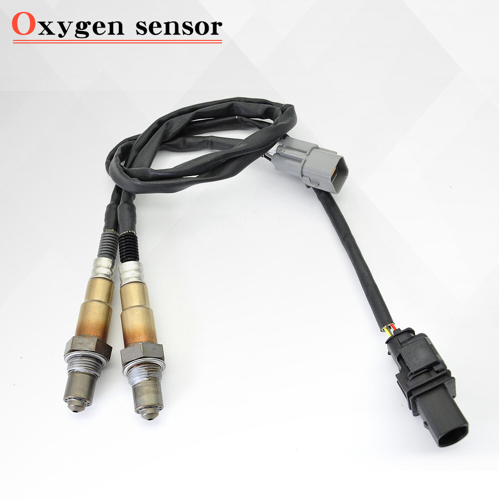 2PCS UPSTREAM + DOWN OXYGEN O2 SENSOR FOR 2012-2017 KIA SOUL 1.6L HYUNDAI ACCENT